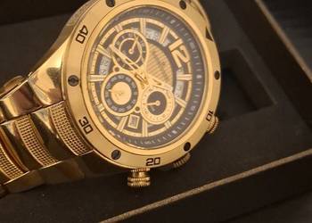 Zegarek męski Lanscotte Absolute, piękny szwajcarski chronograf