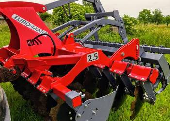 Agregat uprawowo-siewny talerzowy Euro-Masz 2,5m, hydropak jak nowy