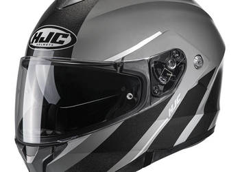 Szczękowy kask motocyklowy HJC C91 Blenda Tero Szary MC5