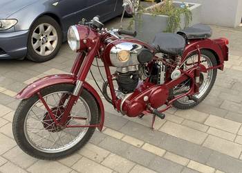 BSA C11G de Luxe 1954r w świetnym stanie, zarejestrowany, biała tablica