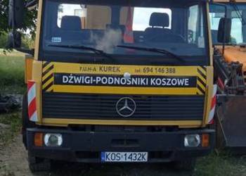 Wumag WT 350 podnośnik koszowy.