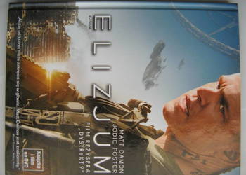 Elizjum - książka z filmem DVD, Matt Damon, Jodie Foster