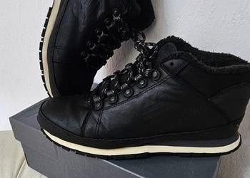 Buty New balance 754 czarno białe 42 skórzane ocieplane futrem stan bardzo