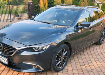 Mazda 6 2.2D Full opcja 2018 102 000 km Radar Skóra Bose Led Webasto