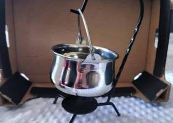 Mini kociołki węgierskie z podgrzewaczem (Nie używane !) - 6 sztuk