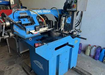 Pila tasmowa Most We 260 SH Skretne ramie Cormak Maktek Przecinarka Taśmowa