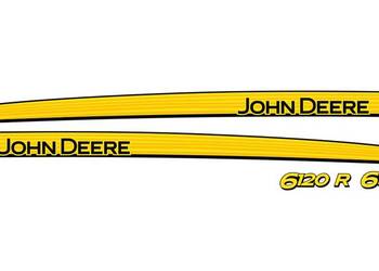 Naklejki John deere 6120r super mocne zamienniki