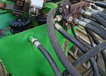 Pompa hydrauliczna wom z rozdzielacz 3 sek zbiornik filtry węże