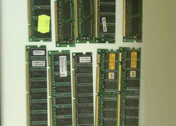 Pamięć SDRAM i DDR  19 szt