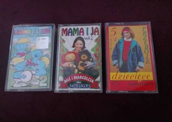 Kasety z muzyką dla dzieci 3 szt.