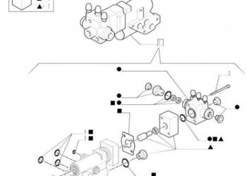 New Holland T6010 Zawór 47128437
