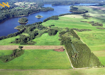 Działki nad jeziorem Bartężek, gmina Morąg.