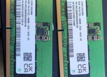 Pamięć RAM DDR5 SK Hynix 16GB (2x8GB) 4800MHz SODIMM Laptop