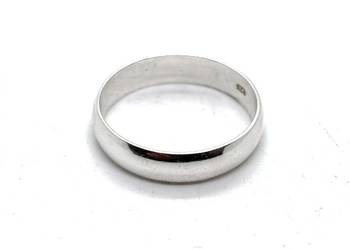 Nowa Srebrna Obrączka Próby 925 3,37g Rozmiar 24