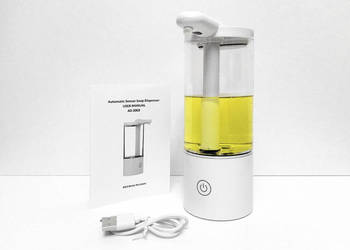 Automatyczny dozownik płynu/szamponu/mydła [430 ml, USB-C, 1500 mAh]