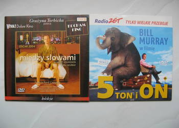 DVD: Między słowami, 5 ton i on - Bill Murray DVD: Między słowami, 5 ton i on - Bill Murray