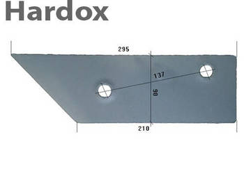 Płoza krótka HARDOX 24061914/P części do pługa STEENO