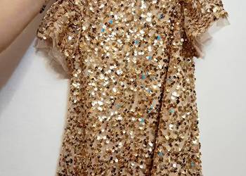 Sukienka z cekinami dla dziewczynki