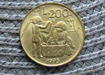 San Marino 200 Lirów 1995r - Ładna
