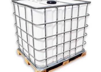 Zbiornik 1000l mauzer - atest UN regenerowany paleta drewno