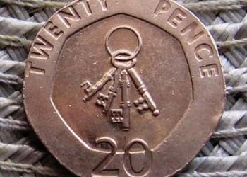 Gibraltar 20 Pensów 2010r