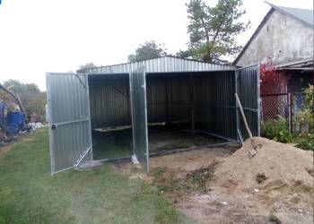 Garaże blaszane 4x5- PRODUCENT OGÓLNOPOLSKI