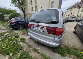 VW SHARAN Seat Alhambra 1998 1.9 TDI el szyby, radio mp3, wspomaganie, hak