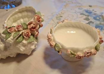 Cukiernica bomboniera zestaw 2 sztuk na słodycze