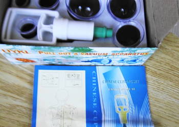 Nowy komplet baniek do masażu