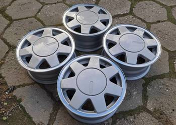 Felgi VW, 14" 4x100, odświeżone, polerowane.
