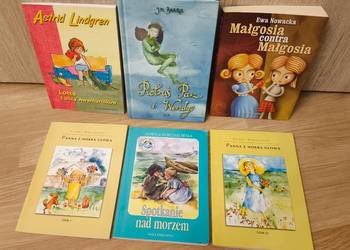 Lektury szkolne dla dzieci – Piotruś Pan, Lotta, Panna z Mokrą Głową zestaw