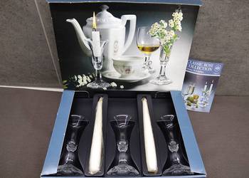 Świeczniki Rosenthal Maria Kryształowa 3 szt