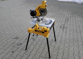Pilarka UKOŚNICA PIŁA STOŁOWA DEWALT DW 743 Obracany stół 2 w1 Germany