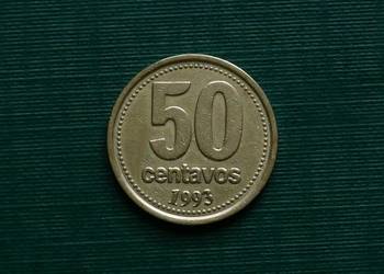 ARGENTYNA - 50 centavo, 1993r
