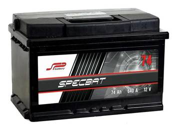 Akumulator 74Ah 670A EN SPECBAT PRAWY PLUS