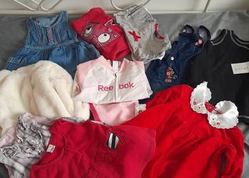 Paka dla dziewczynki 80-86- 27szt.,1 szt. tylko -1,50zł