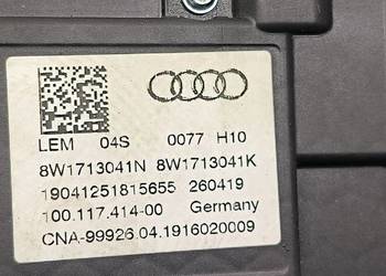 DŹWIGNIA ZMIANY BIEGÓW AUDI A4 B9 8W1713041N