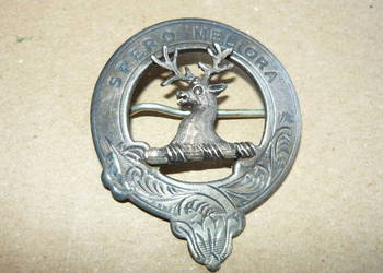 Brosza srebrna SPERO MELIORA m&c INVSS Scottish Sterling