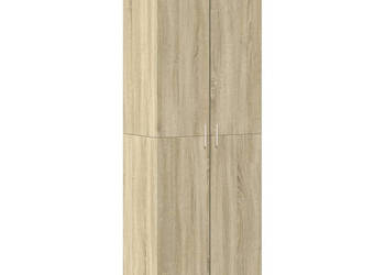 Wysoka szafka dąb sonoma 60x35x180cm materiał drewnopochodny WM-3276667