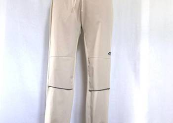 SPODNIE sportowe Damskie beżowe r. 36/38 4F letnie NOWE