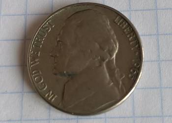 5 CENTÓW ( FIVE CENTS ) 1963 ROK ( D ) - USA