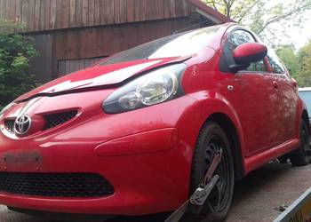 Części toyota aygo drzwi des maska błotnik klapa lusterko poszycie zderzak