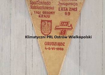 Grudziądz LOK ZMS proporczyk 1969 rok