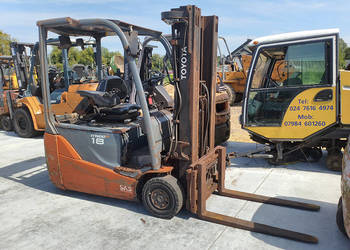 Wózek widłowy elektryczny Toyota 8FBET18T 1,8 t triplex 4,3 m | SKORODOWANY