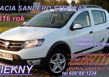 Dacia Sandero Stepway 1.0 2016 rok Piekna
