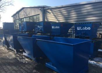 Kontener metalowy do wózka widłowego 4000l