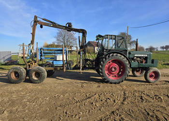 Zestaw zrywkowy ciągnik VOLVO BM + przyczepa VRETEN HVV 7,0 (7 ton)