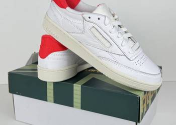 Reebok Club C 85 Vintage r.37 skórzane białe damskie
