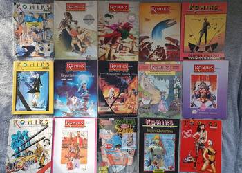 Komiks Fantastyka - zestaw 15 numerów - lata 90te