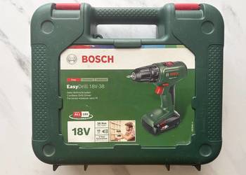 Wiertarko-wkrętarka BOSCH EasyDrill 18V-38 zestaw akumulator + ładowarka